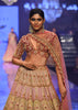 Rose Pink Junoesque Bridal Lehenga In Raw Silk With Heavy Embroidery - NOOR 2022