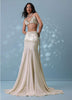 Ivory White Embroidered Trail Lehenga Set In Milano Satin With Tassel Blouse
