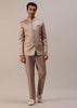 Peach Pink Embroidered Jodhpuri