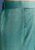 Aqua Green Crush Silk Kurta Set With Resham And Beads Work