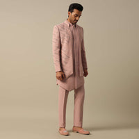 Stunning Pink Indowestern Set