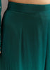 Teal Green Cutdana And Sequins Kurta Sharara With Dupatta
