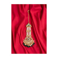 Traditional pasa in kundan and moti only on Kalki