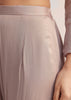 Warm Grey Sequined Chinon Sharara Set