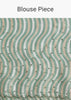 White Tissue Saree With Contrast Border