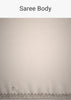 White Georgette Saree With Cutdana Embroidered Saree