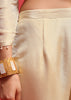 White Sequin Embroidered Tissue Kurta Set With Dupatta