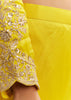 Yellow Satin Zari Embroidered Dhoti Kurta Set